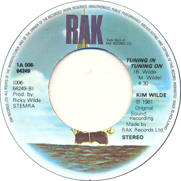 Kim Wilde : Kids In America (7", Single)