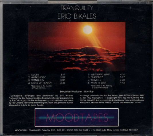 Eric Bikales : Tranquility (CD, Album)