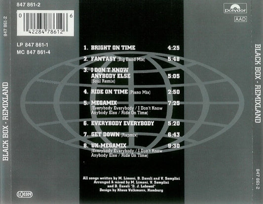 Black Box : Remixland (CD, Comp)