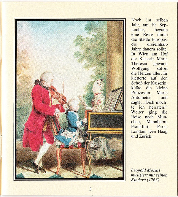 Wolfgang Amadeus Mozart : Wolfgang Amadeus Mozart (3xCD, Comp)