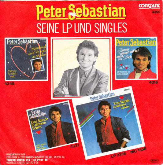 Peter Sebastian : Schwarzer Zigeuner (7", Single)