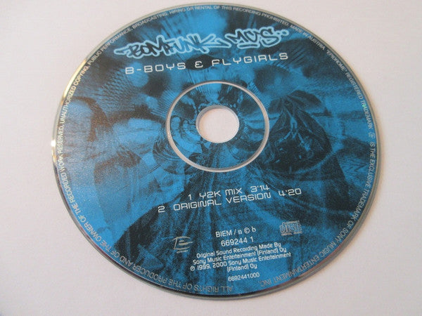 Bomfunk MC's : B-Boys & Flygirls (CD, Single)
