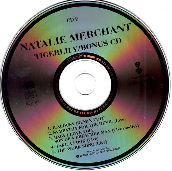 Natalie Merchant : Tigerlily (2xCD, Album)