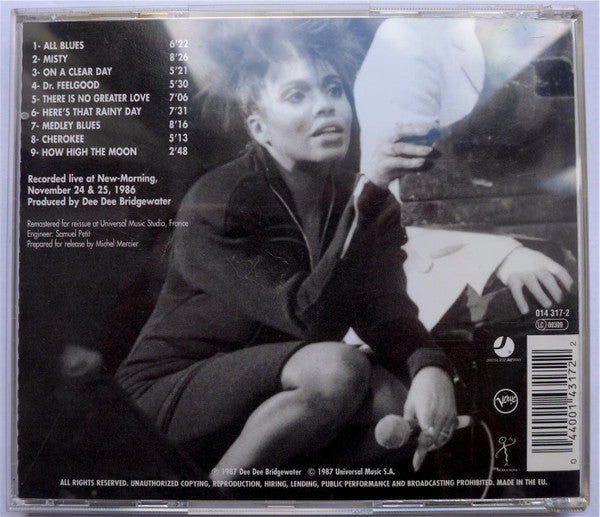Dee Dee Bridgewater : Live In Paris (CD, Album, RE, RM)