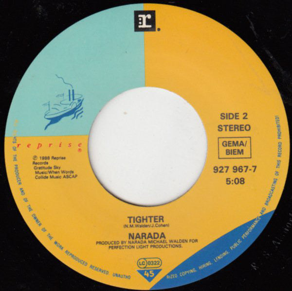 Narada Michael Walden : Divine Emotions (7", Single)