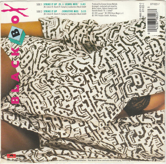Black Box : Strike It Up (7", Single)