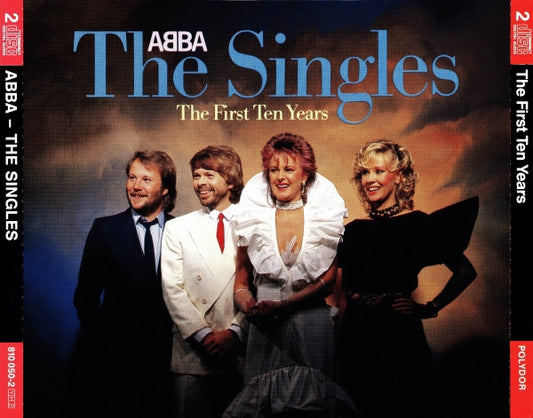 ABBA : The Singles (The First Ten Years) (2xCD, Comp, RE, PDO)
