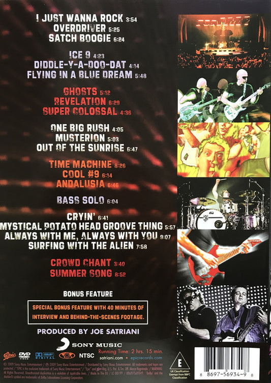 Joe Satriani : Live In Paris: I Just Wanna Rock (DVD-V, NTSC)