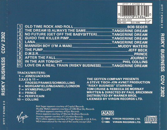Various : Risky Business (CD, Comp, RE)