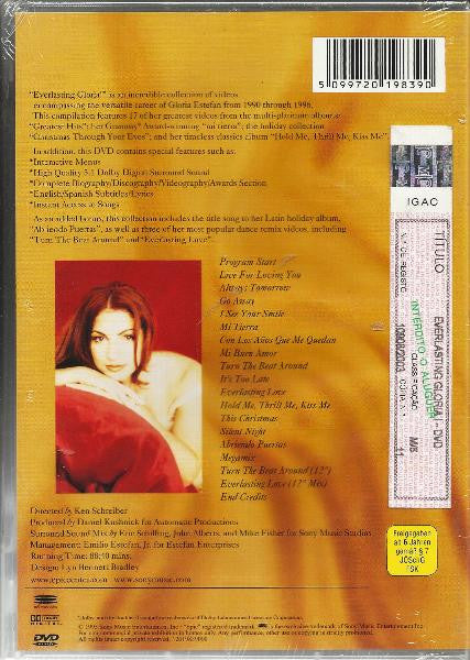 Gloria Estefan : Everlasting Gloria! (DVD-V, Comp, PAL)