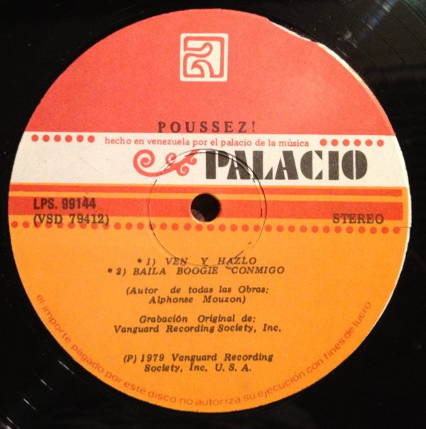 Poussez! : Poussez! (LP, Album)