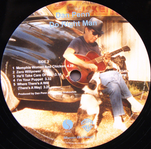 Dan Penn : Do Right Man (LP, Album, 180)