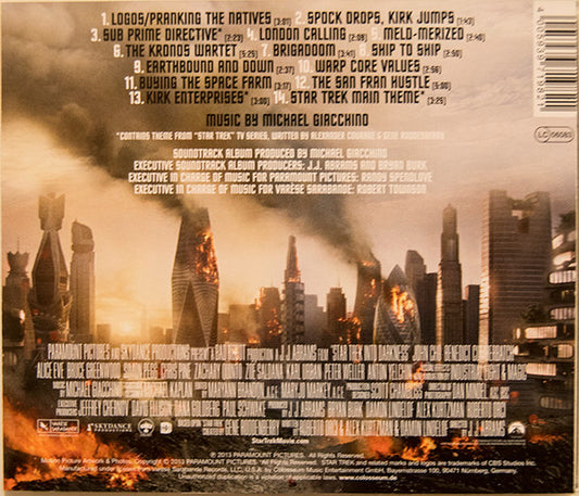 Michael Giacchino : Star Trek Into Darkness (Music From The Motion Picture) (CD, Album)