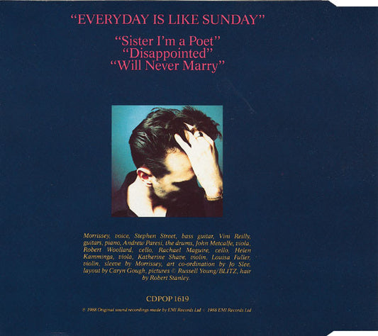 Morrissey : Everyday Is Like Sunday (CD, Single)