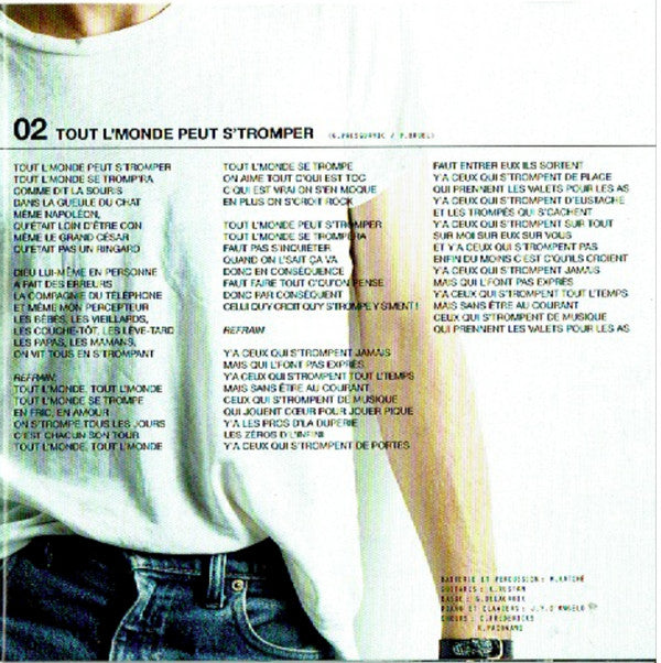 Patrick Bruel : De Face (CD, Album, RM)