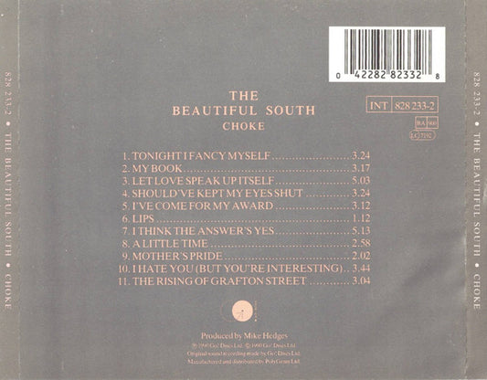 The Beautiful South : Choke (CD, Album)