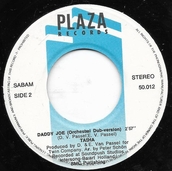 Tasha (5) : Daddy Joe (7", Single)