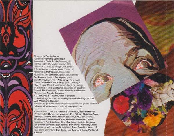 Millionaire : Outside The Simian Flock (CD, Album)