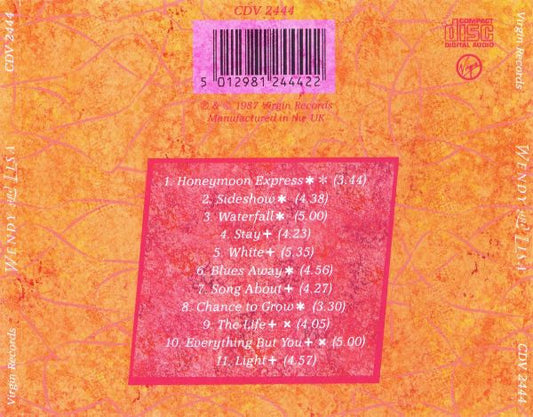 Wendy & Lisa : Wendy And Lisa (CD, Album)