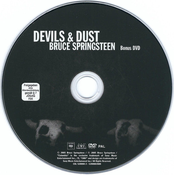 Bruce Springsteen : Devils & Dust (CD, Album, Son + DVD, PAL, Son)