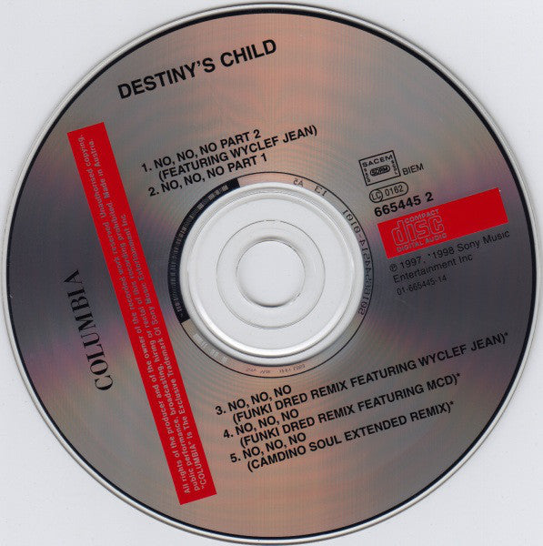 Destiny's Child : No No No (CD, Maxi)