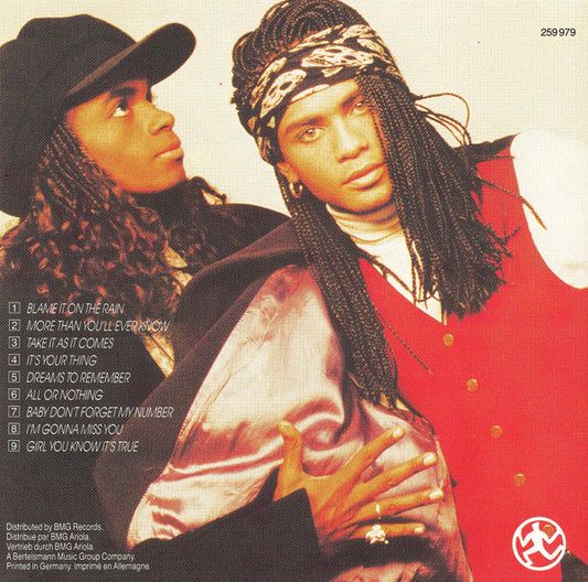 Milli Vanilli : All Or Nothing - The U.S. Remix Album (CD, Album)