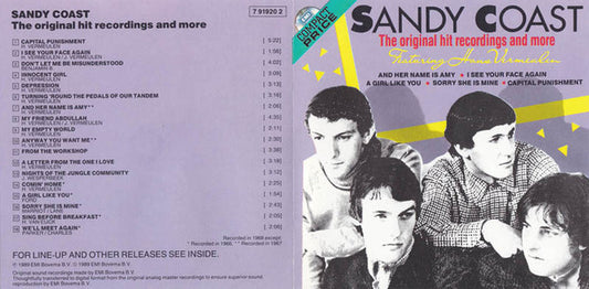 Sandy Coast : The Original Hit Recordings And More (CD, Comp)
