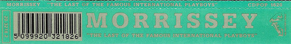 Morrissey : The Last Of The Famous International Playboys (CD, Single)