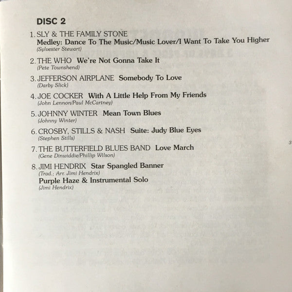 Various : Woodstock 40 (2xCD, Comp, 40t)