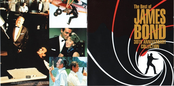 Various : The Best Of James Bond (30th Anniversary Collection) (CD, Comp, Mono, RP)