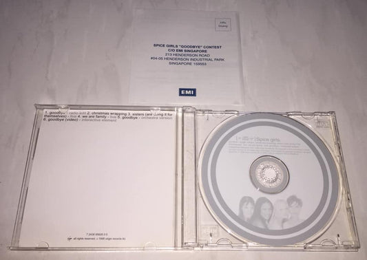 Spice Girls : Goodbye (CD, EP, Enh)
