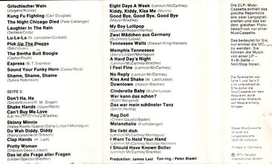 James Last : Non Stop Dancing 20 - Jubiläums-Ausgabe (Cass, Comp, Mixed)