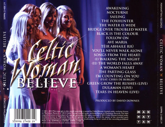 Celtic Woman : Believe (CD, Album)