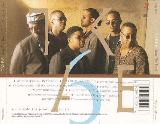 Take 6 : Join The Band (CD, Album)