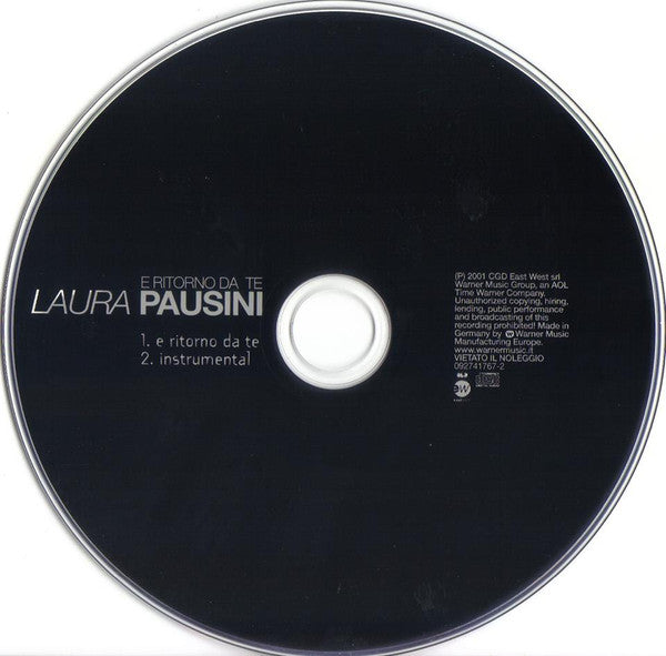 Laura Pausini : E Ritorno Da Te (CD, Single, Car)