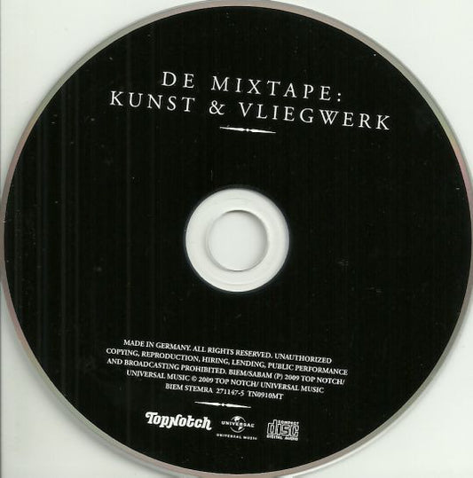 Flinke Namen : Kunst & Vliegwerk: De Mixtape (CD, Mixed, Promo, Car)