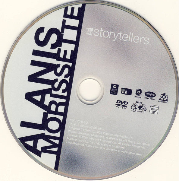 Alanis Morissette : VH1 Storytellers (DVD-V, Copy Prot., Multichannel, NTSC)