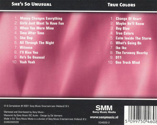 Cyndi Lauper : She's So Unusual / True Colors (CD, Album, RE + CD, Album, RE + Comp)