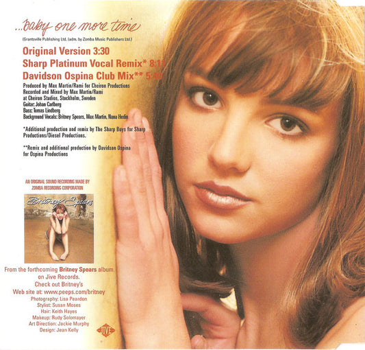 Britney Spears : ...Baby One More Time (CD, Single)