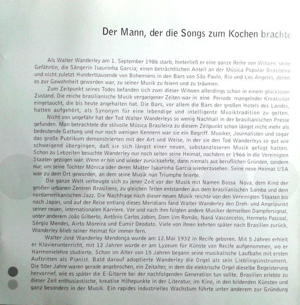 The Fantastic Walter Wanderley* : Boss Of The Bossa Nova (2xCD, Comp)