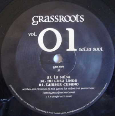 Rick Garcia : Vol. 01 Salsa Soul (12")
