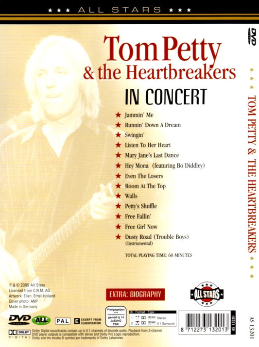 Tom Petty And The Heartbreakers : Free Fallin' (DVD)