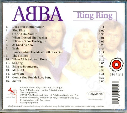 ABBA : Ring Ring (CD, Comp, RE)