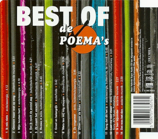 De Poema's : Best Of (SACD, Hybrid, Multichannel, Album)