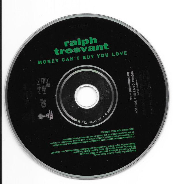 Ralph Tresvant : Money Can't Buy You Love (CD, Maxi)