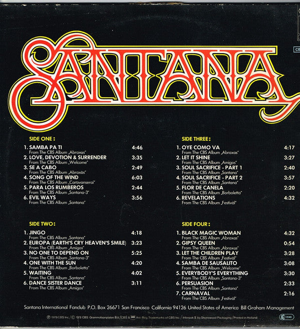 Santana : 25 Hits (2xLP, Comp)