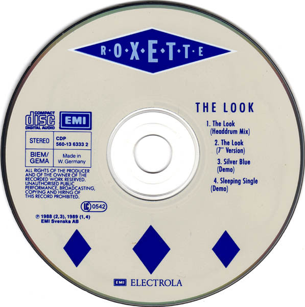 Roxette : The Look (CD, Maxi)