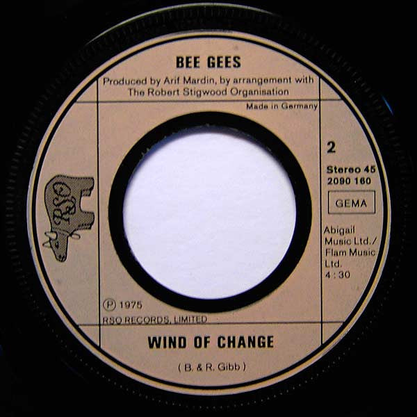 Bee Gees : Jive Talkin' (7", Single)