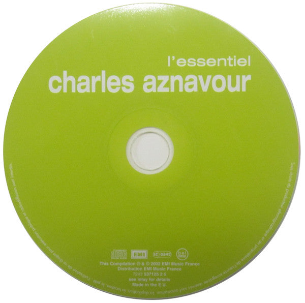 Charles Aznavour : L'Essentiel (CD, Comp)