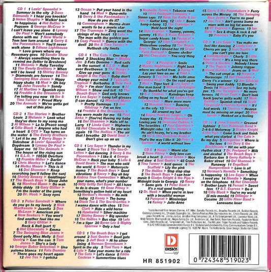 Various : The Beat Goes On (The Greatest Hits Of The 60's And 70's) (10xCD, Comp + Box)